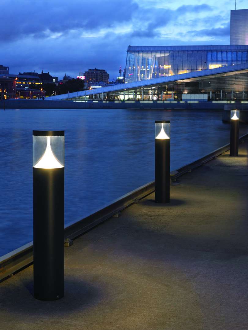 Norlys outdoor lighting installation in Egersund, Norway